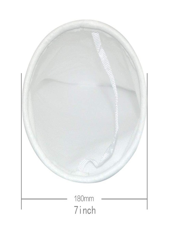Honritone 7 Inch Ring Filter Sock 1 Micron - by 17 Inch Long - 2 Pack - Felt Filter Bags for Industrial, Aquarium Sump, Pond, Reef Tank, Chemicals (1 Micron - 7 Inch Steel Ring) - Image 5